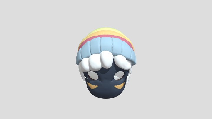 skykid headshot 3D Model