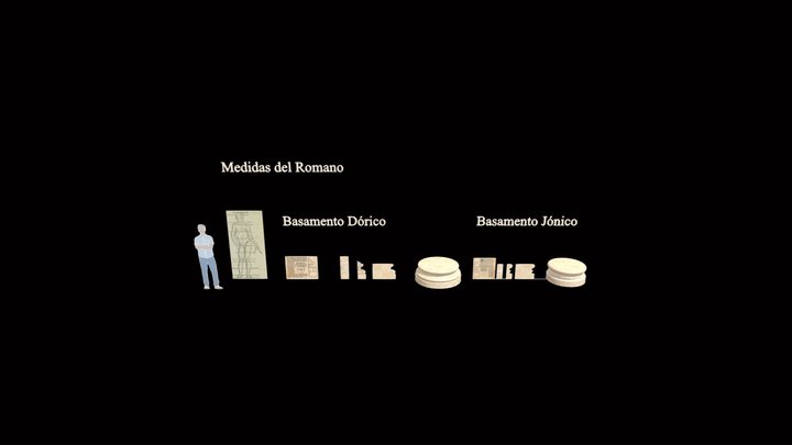Dórico y Jónico 3D Model