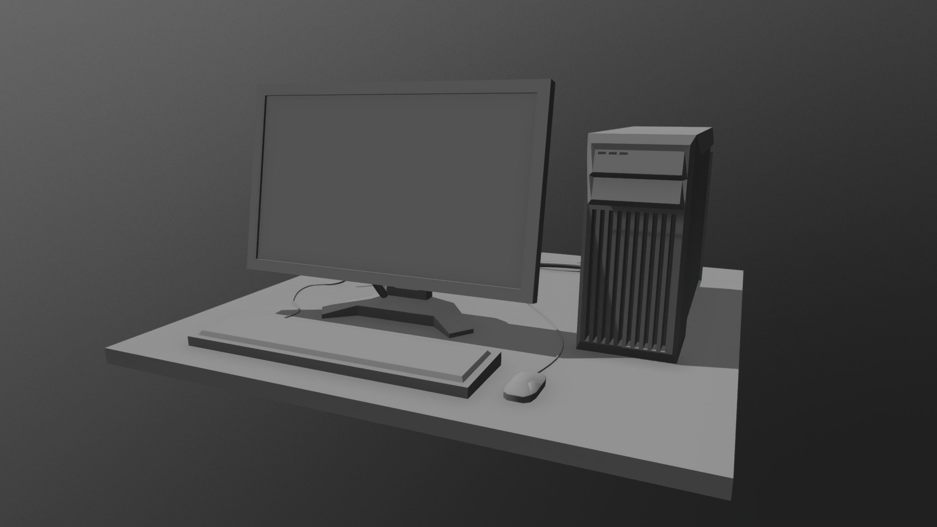 Desktop 3D model by cuttlefish [06baa9f] Sketchfab