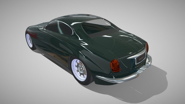Jaguar R-Type Berline 3D Model