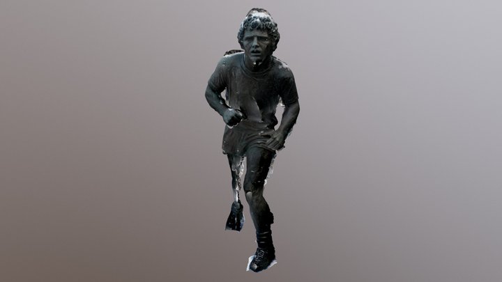 Terry Fox Statue 3D Model