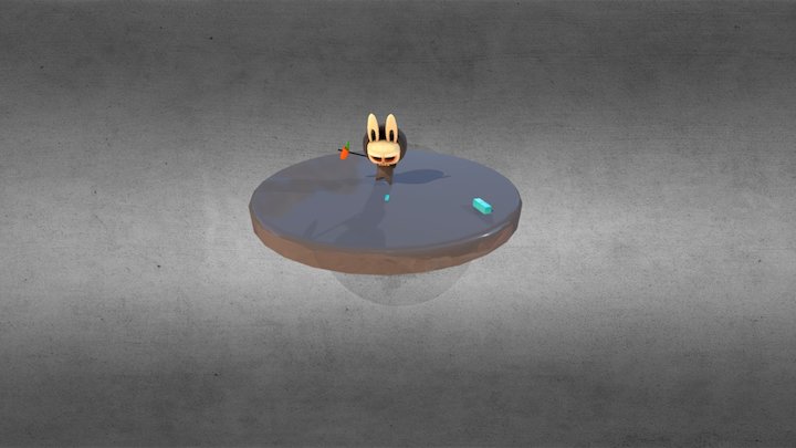 Rabbit Attack 3D Model