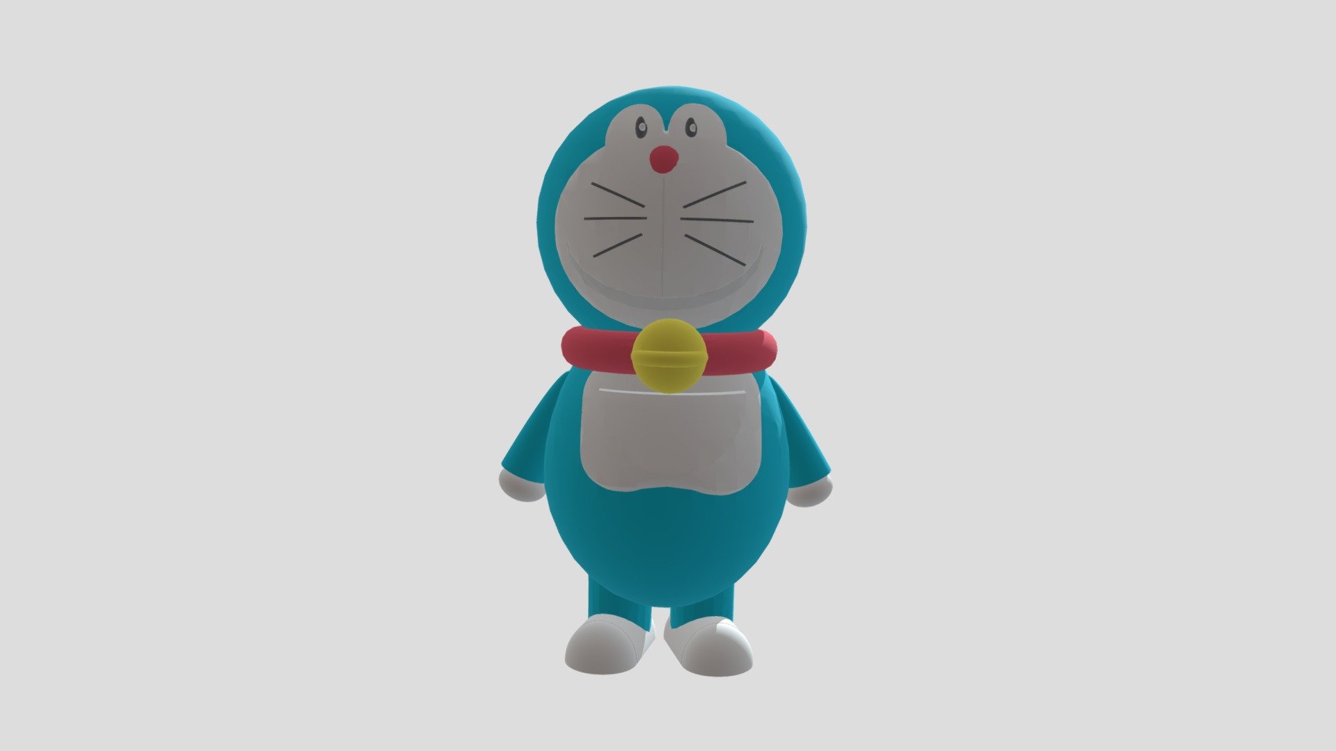 小叮噹 Doraemon Download Free 3d Model By Amyyu Amyyu 06beae1