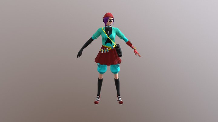 Zoey 3D Model