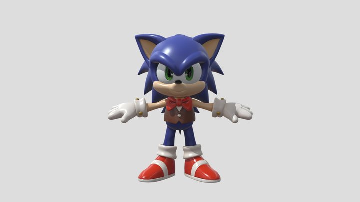 schoolhouse sonic 3D Model