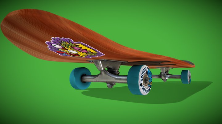 SKEATERBOARN 3D Model