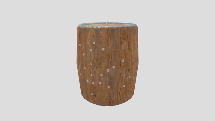 Barrel 3D Model