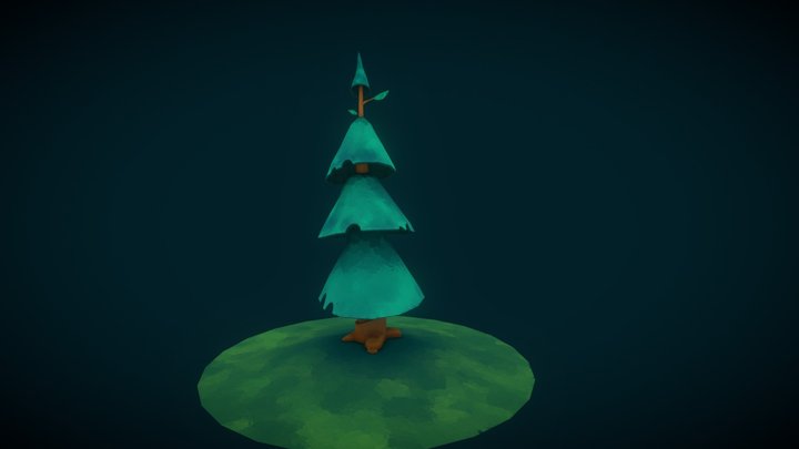 The Twilight Tree. 3D Model
