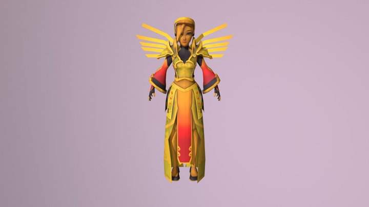 Concept Character 3D Model