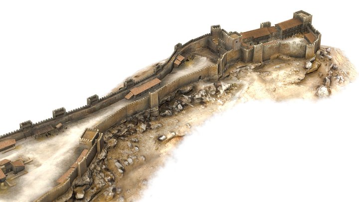 Castillo de Gormaz (Soria) 3D Model