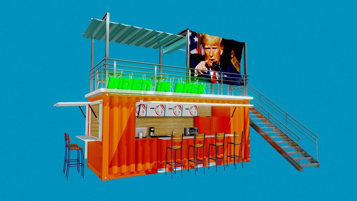 Container-housing 3D models - Sketchfab