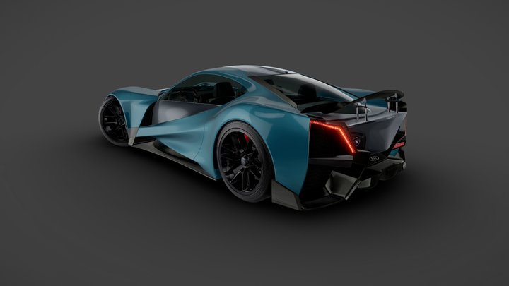 Local Motors GT Concept - V2 3D Model