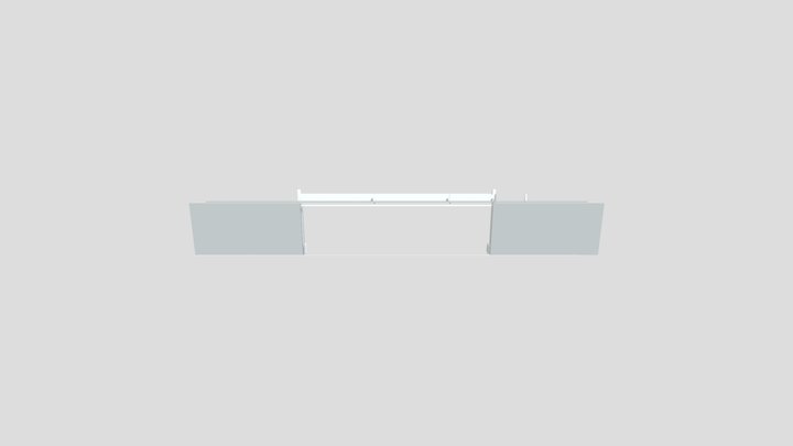 ARQ Portónes Acústicos ABIERTO 3D Model