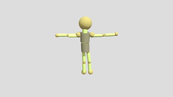 Drop Kick 3D Model