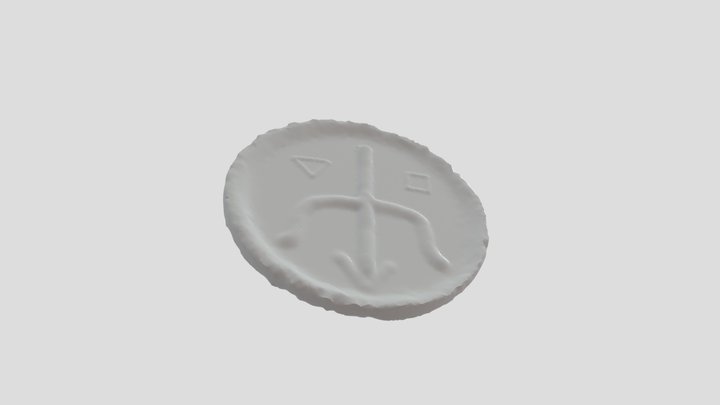 3DPrint_Gold_Coin_obj 3D Model