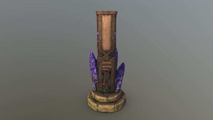 Rene200160_Totem_Lowpoly 3D Model