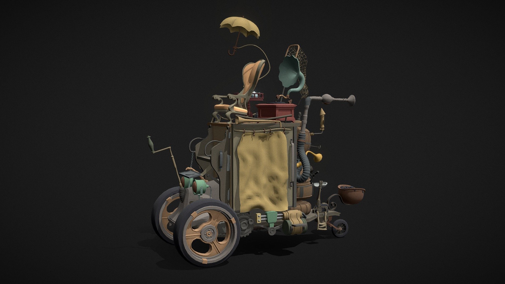 Box Trolls_ Vehicle_ Draft - Download Free 3D model by lazarev.kirill ...