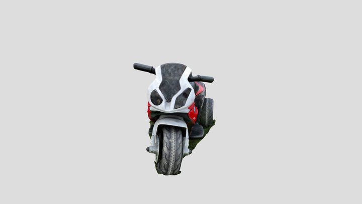 Kid electric motocycle 3D Model