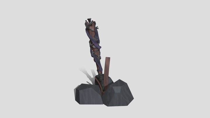 Orc Bat: Chains of Wrath 3D Model