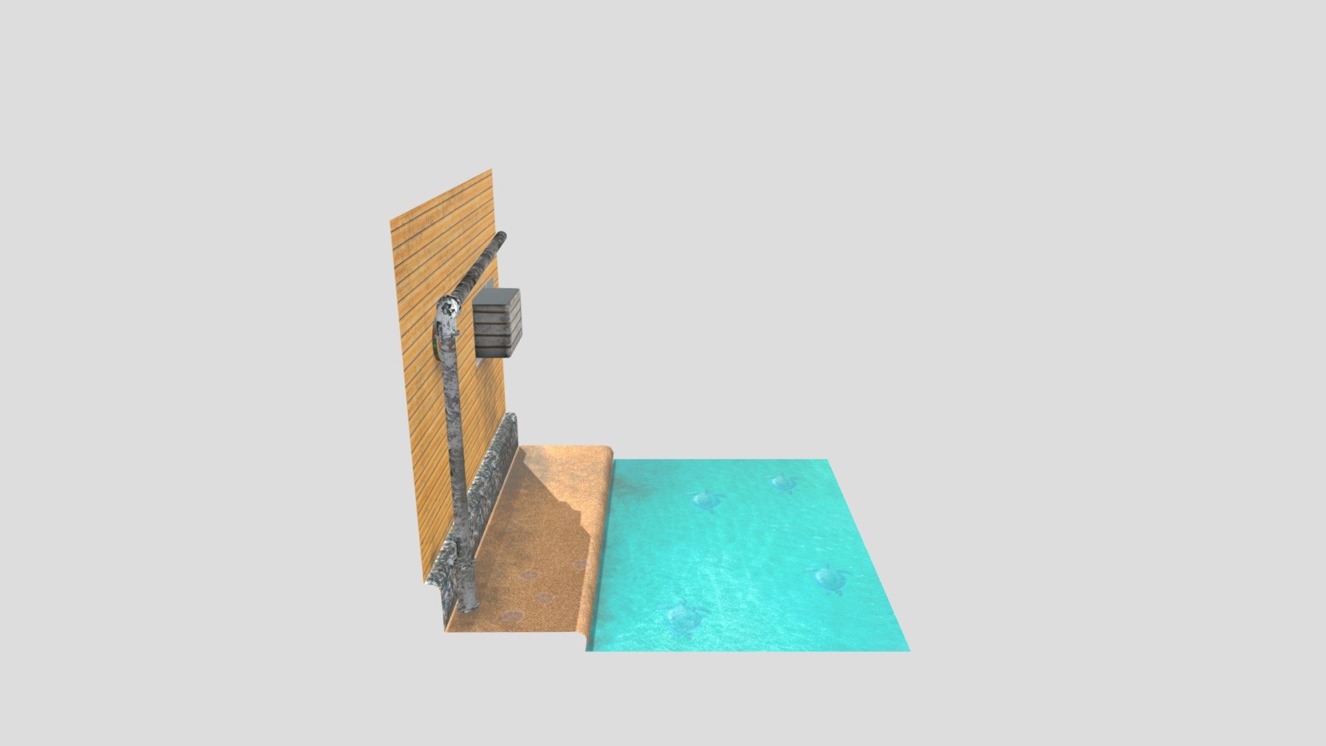 Ocean Home Scene