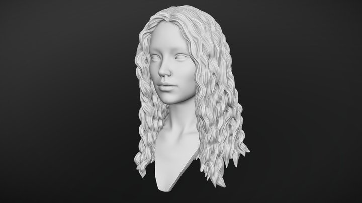 Hair 10 3D Model