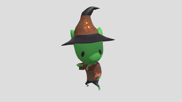 Standing Idle 3D Model
