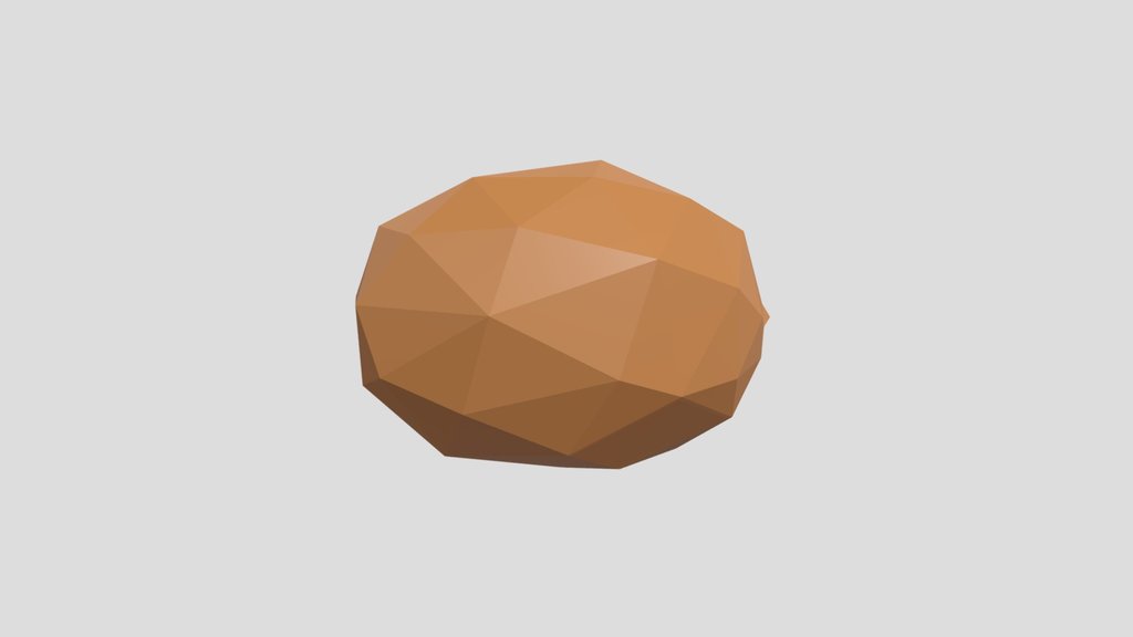 Low Poly Kiwi