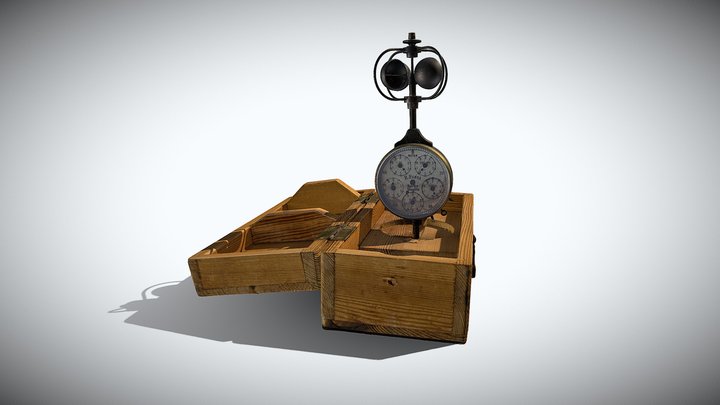 ETH: Cup cross anemometer, ca. 1920