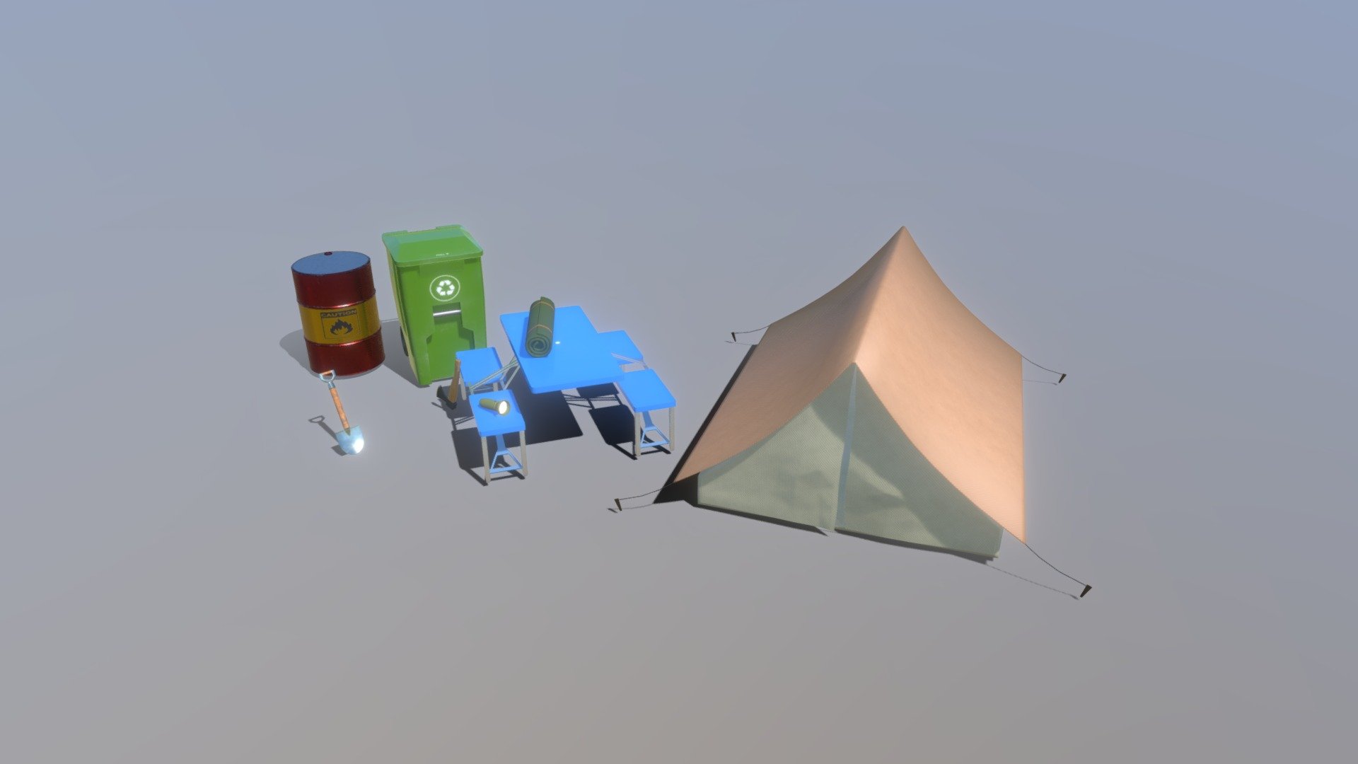 Outdoor Props - 8 pack