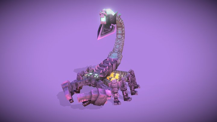The Emperor Scorpion 3D Model