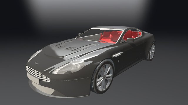 Aston Martin Vantage 3D Model