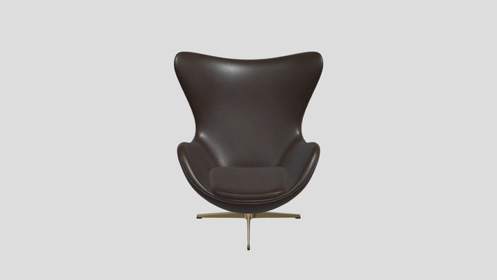 Fritz Hannsen Chair 3D Model