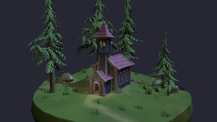 Chapel 3D Model