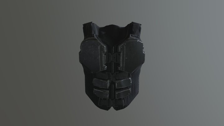 Armor Vest 3D Model