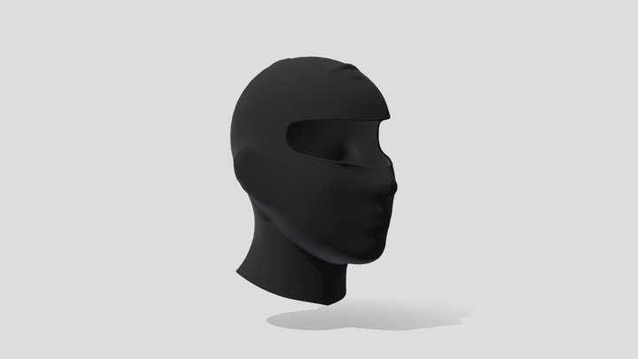 Skimask Simple Mid-Poly 3D Model
