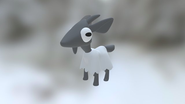 Little Goat WIP 3D Model