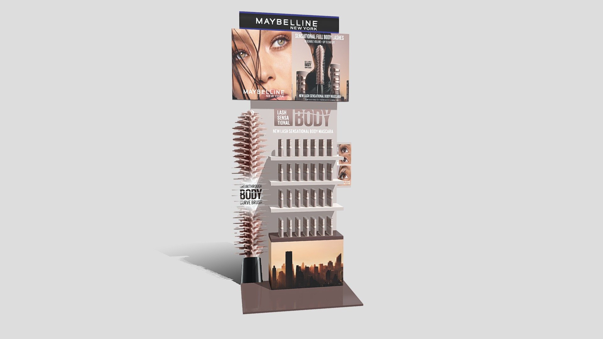 Maybelline Lash Sensational Body Stand - 3D model by raofnaaji [06d2e81 ...