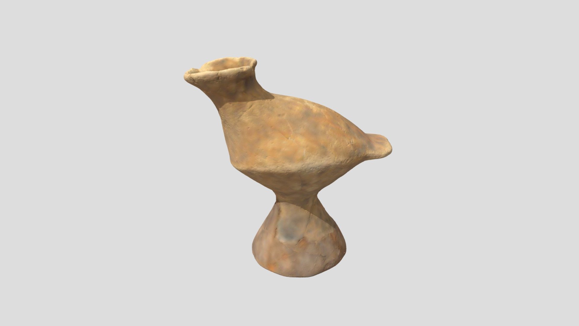 鳥形土器 — Sketchfab embed 3D viewer