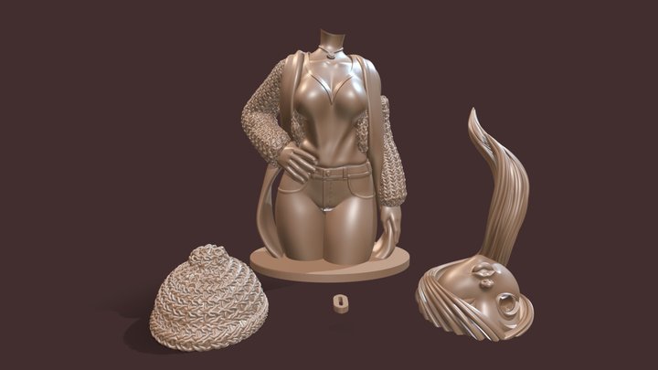 Bree - 3D printable parts 3D Model