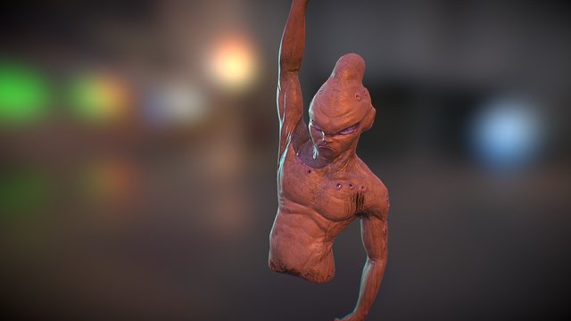 Majin Boo Kid 3D Model