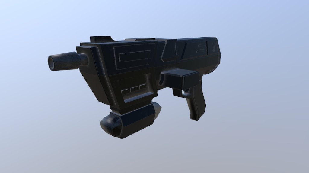 Star WarsDC-17 Blaster - 3D model by Jedii [06d4c3e] - Sketchfab