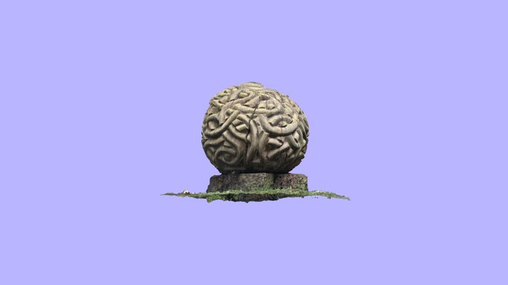 Model - Brain Sculpture 3D Model