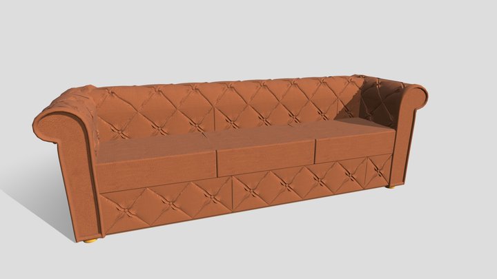 Chesterton Sofa 3D Model