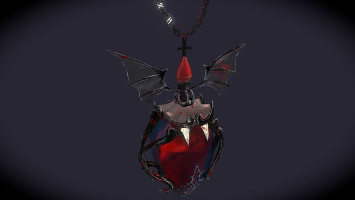 [Student Work] The Vampire Potion 3D Model