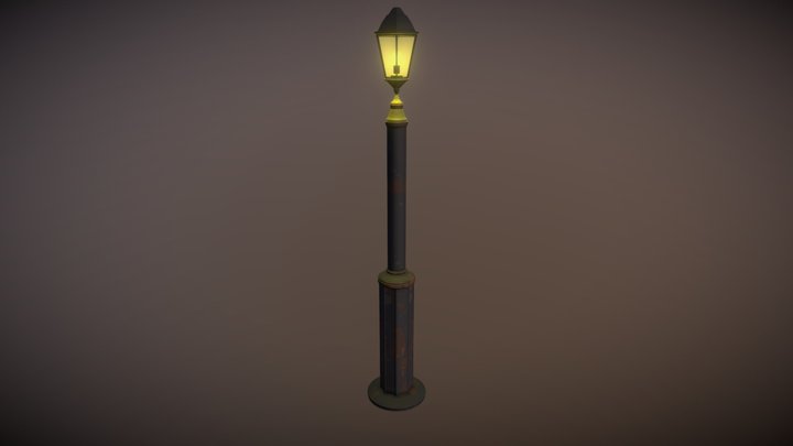 Lamp Post 3D Model