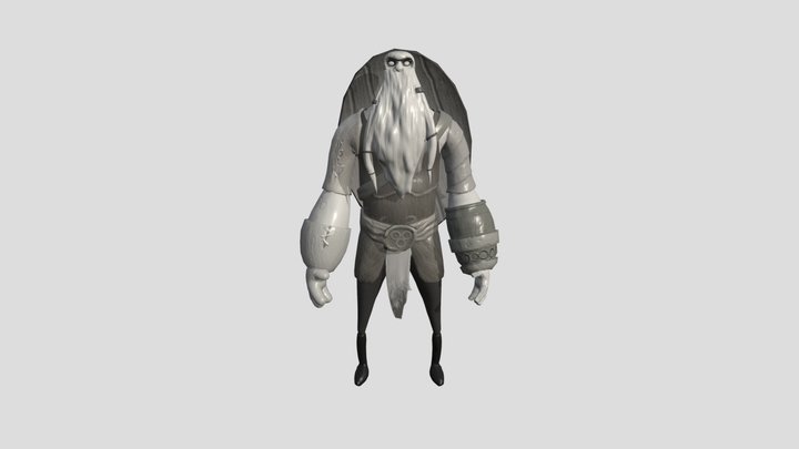 Ghost Viking 3D Model
