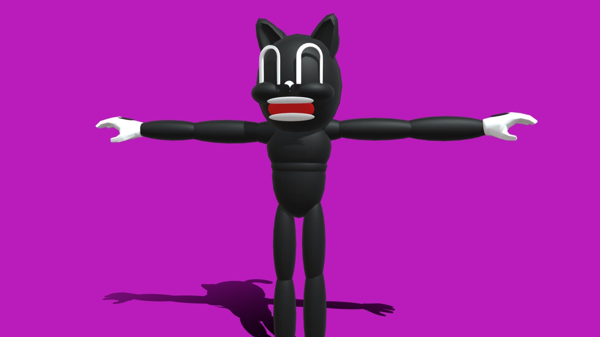 Cartoon Cat Roblox Download Free D Model By Edward Johnson Sirenhead D