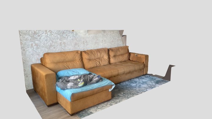 Sofa Test Scan 3D Model