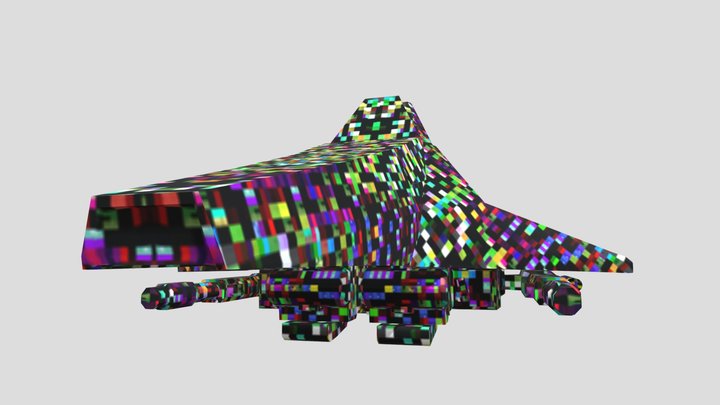 VanchCard Starscream (alt mode) – Free 3D Model STL