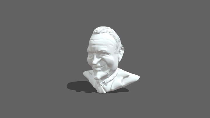Bob Hope Bust 3D Model